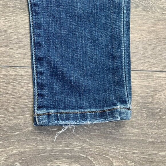 Revolve Joe's Jeans Icon Seneka Skinny Jeans medium wash Distressed Denim 25 - Picture 11 of 16